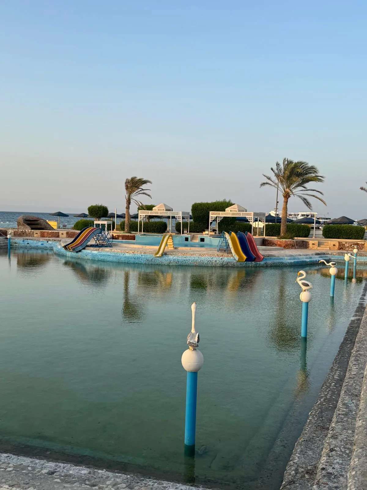 Open air lagoon at DaVinci Beach