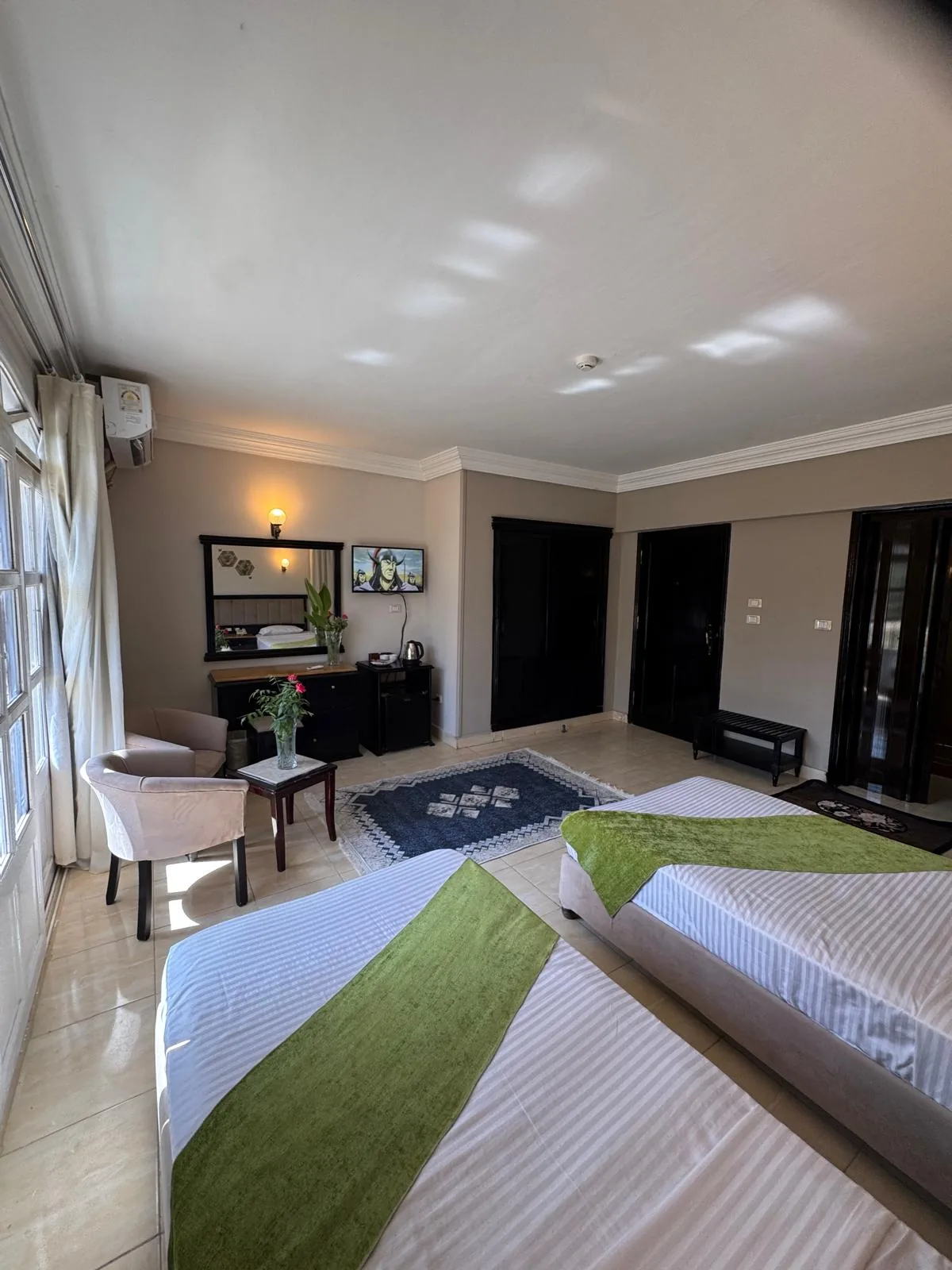 Twin room at DaVinci Beach Hurghada